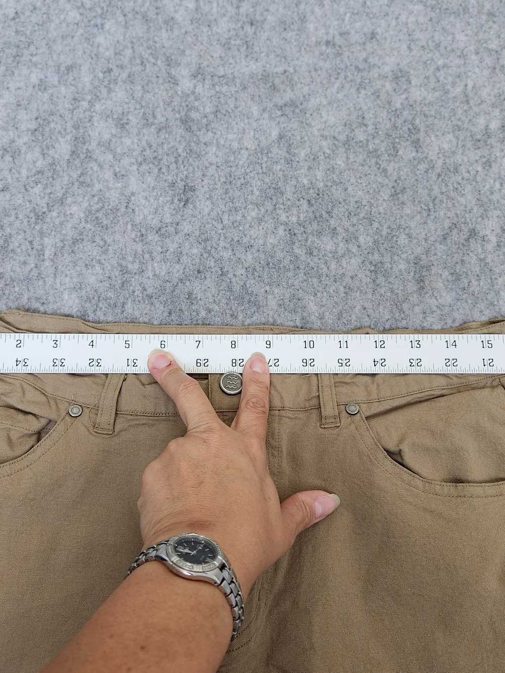 Free Fly Stretch Canvas 5-Pocket Pant Men's 32x32 Brown UPF 50 Fishing Casual